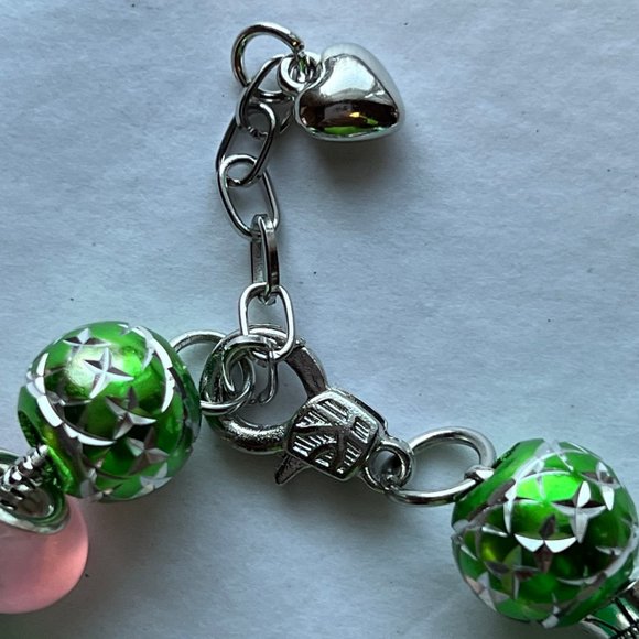 Alpha Kappa Alpha Cherish Charm Bracelet AKA - Picture 3 of 8
